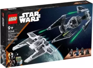 Конструктор LEGO Star Wars 75348 Мандалорский истребитель-клык против TIE Interceptor фото