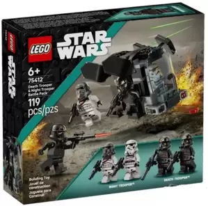 Lego Star Wars 75412 Боевой набор Смертельный солдат и Ночной солдат