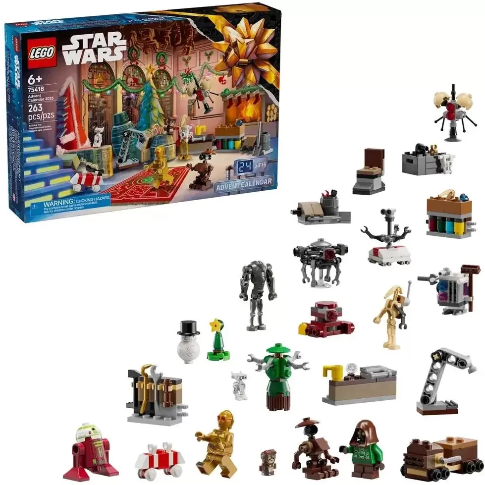 Конструктор Lego Star Wars 75418 Advent Calendar 2025 фото