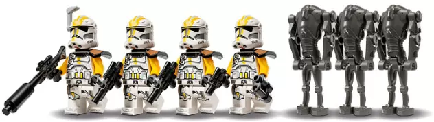 Конструктор Lego Star Wars 75431 Боевой набор клонов 327-го звёздного корпуса фото