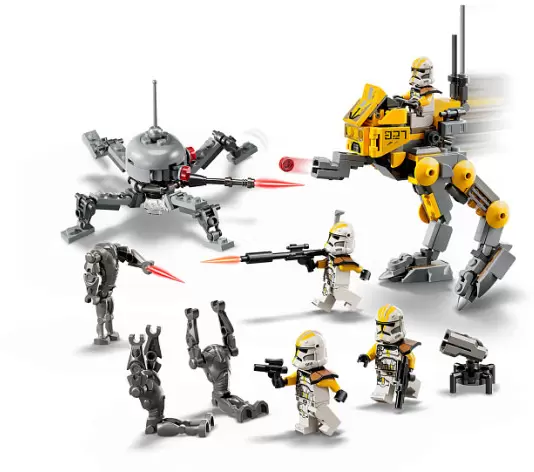 Конструктор Lego Star Wars 75431 Боевой набор клонов 327-го звёздного корпуса фото