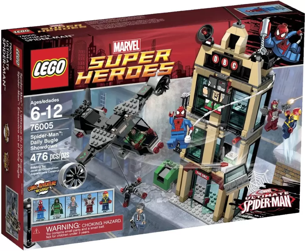 Lego Super Heroes76005 Spider-Man: Daily Bugle Showdown