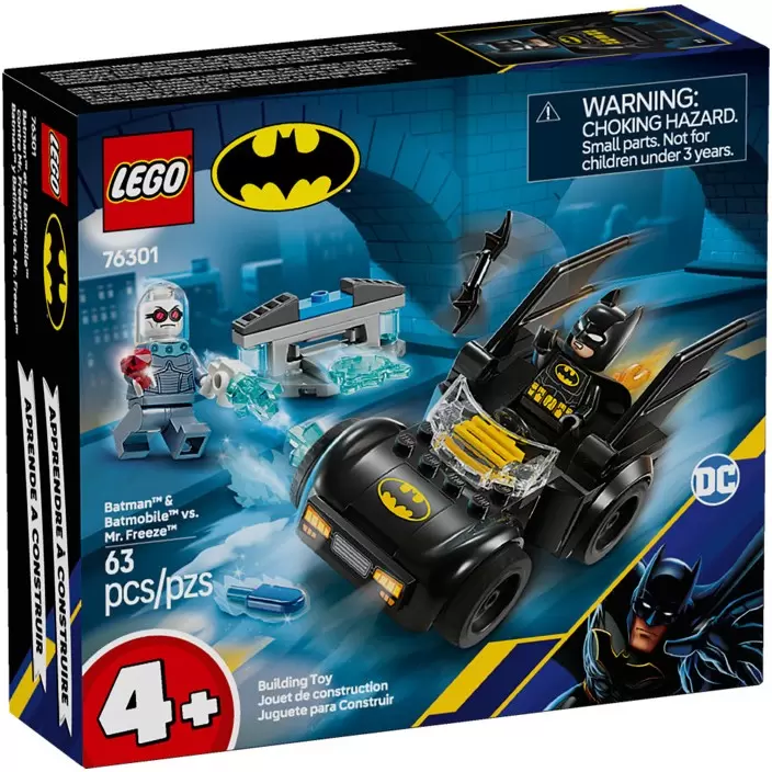 Lego Super Heroes 76301 Бэтмен на Бэтмобиле против Мистера Фриза