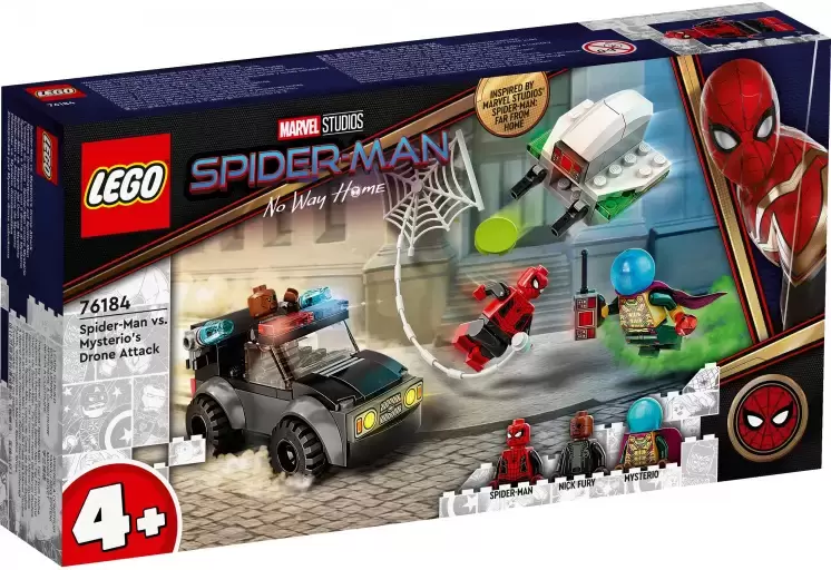 Lego Super Heroes Человек-паук против атаки дронов Мистерио 76184