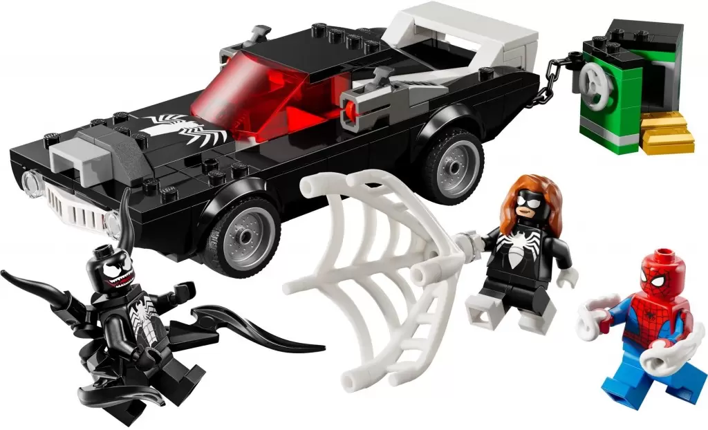 Конструктор Lego Super Heroes Человек-паук против Венома на маслкаре 76309 фото
