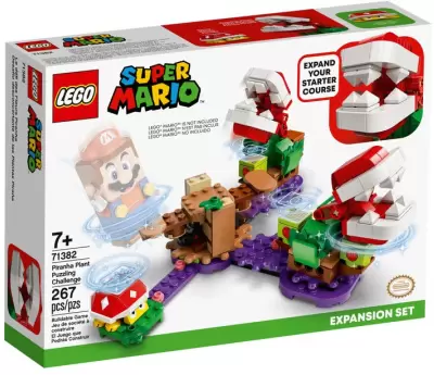 Lego Super Mario 71382 Загадочное испытание растения-пираньи