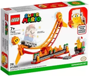 Конструктор LEGO Super Mario 71416 Дополнительный набор: Поездка на лавовой волне фото