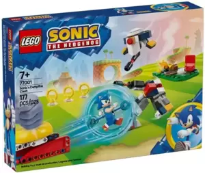 Lego Super Sonic 77001 Столкновение Соника у костра