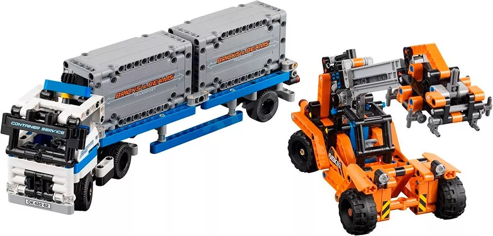 Lego Technic 42062 Контейнерный терминал