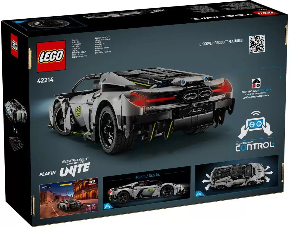 Конструктор Lego Technic 42214 Суперкар Lamborghini Revuelto фото