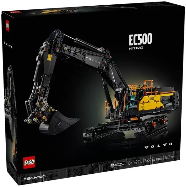 Lego Technic 42215 Гибридный экскаватор Volvo EC500