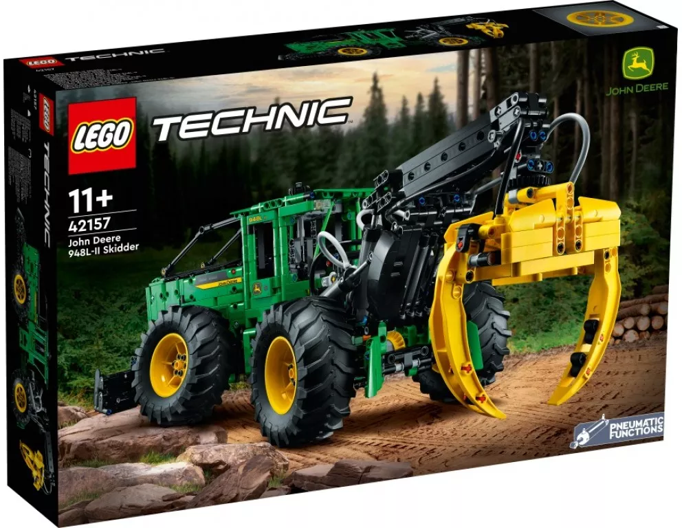 Lego Technic Трелевочный трактор John Deere 948L-II / 42157