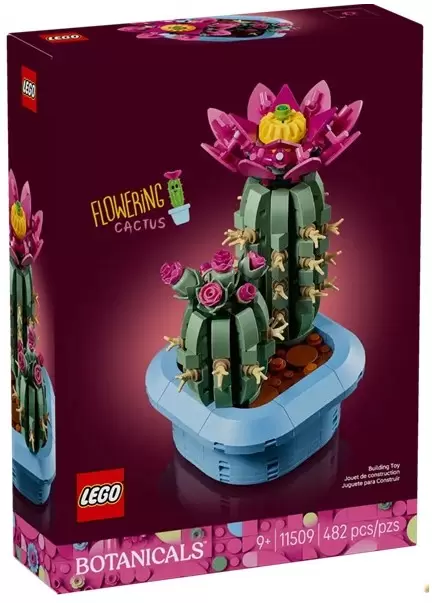Lego The Botanical Collection 11509 Цветущий кактус в горшке