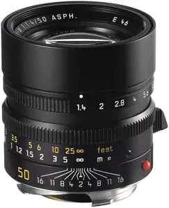 Объектив Leica SUMMILUX-M 50 mm f/1.4 ASPH. Black фото