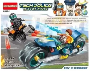 Lele Brother 8599-1 Tech police vs Star pirate