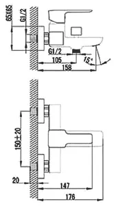 Смеситель Lemark BASIS LM3602C фото