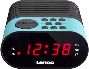Электронные часы Lenco CR-07 (голубой) фото