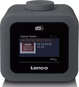 Электронные часы Lenco CR-620GY фото