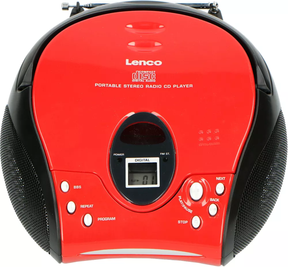 Lenco SCD-24 (красный/черный)