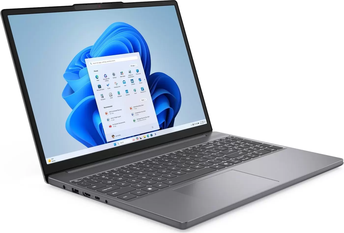 Ноутбук Lenovo IdeaPad Slim 3 15IRH10 83K100DWPS фото 3