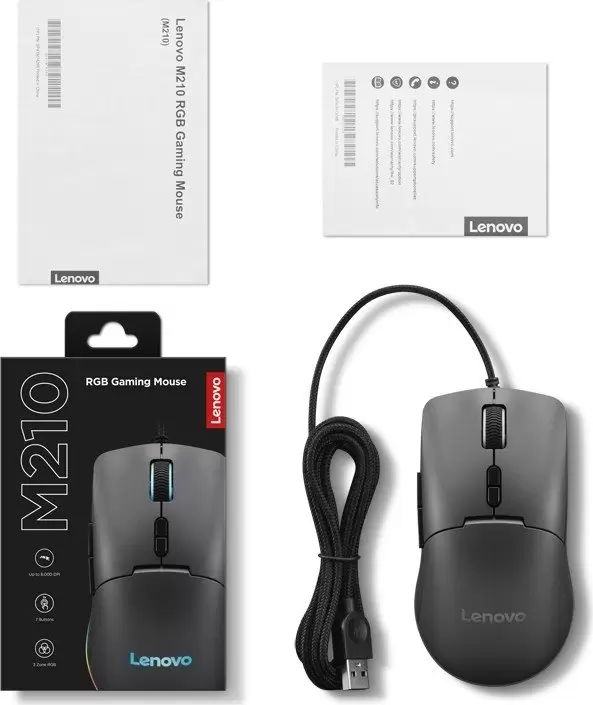 Игровая мышь Lenovo M210 GY51M74265 фото