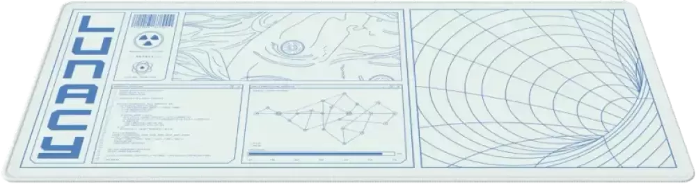 Коврик для мыши Lunacy SD Outlines XL фото