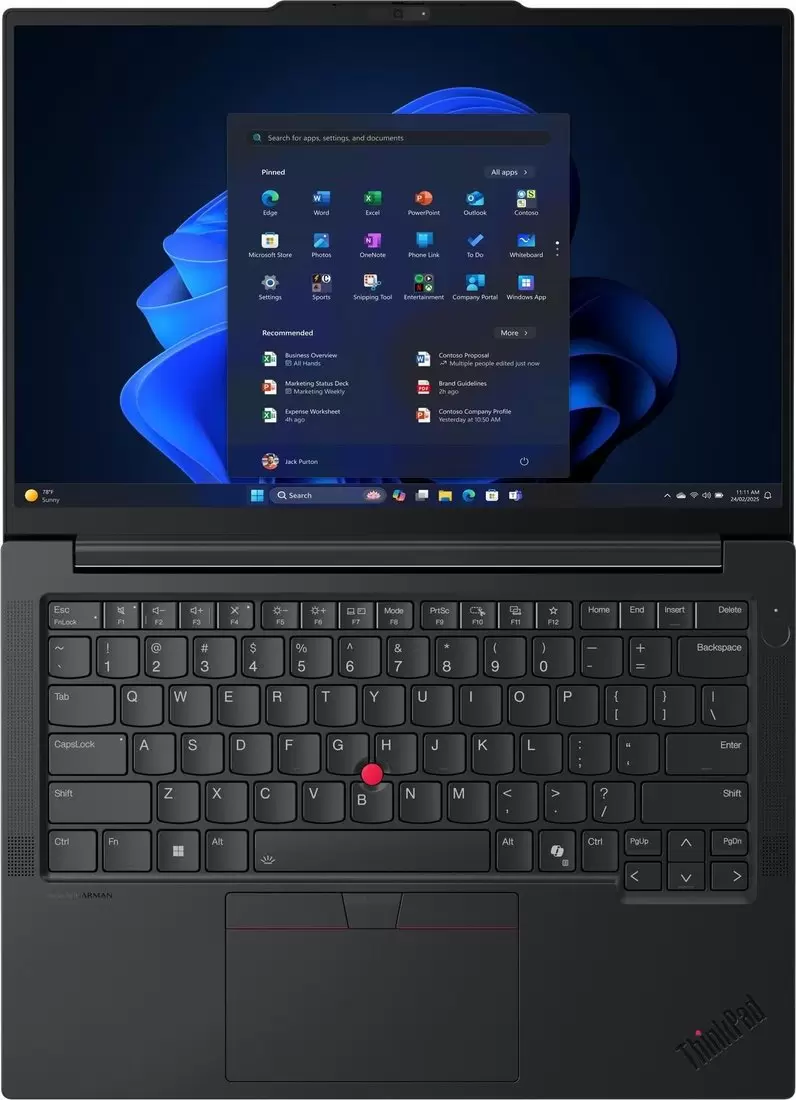 Ноутбук Lenovo ThinkPad E14 Gen 7 Intel 21T9002HUS фото