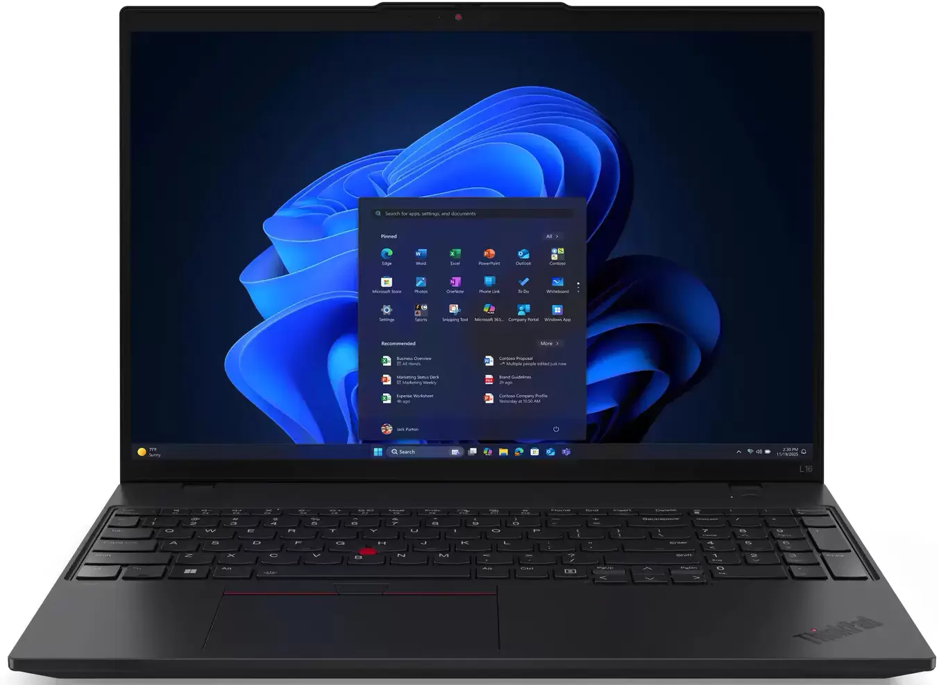 Lenovo ThinkPad L16 Gen 2 Intel 21SA002SUS