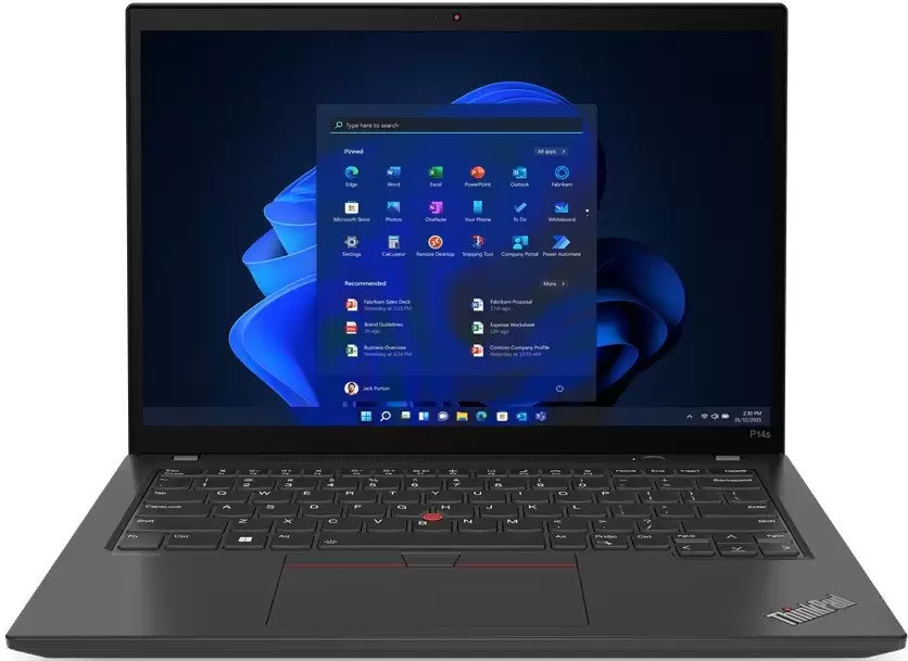 Lenovo ThinkPad P14s Gen 3 Intel 21AK002HUS