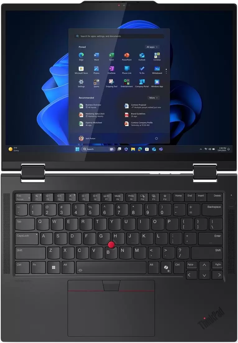 Ноутбук Lenovo ThinkPad T14s 2-in-1 Gen 1 21R3000WUS фото 6