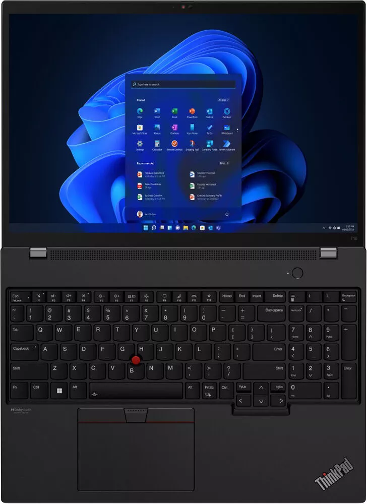 Ноутбук Lenovo ThinkPad T16 Gen 1 Intel 21BV0091US фото 4