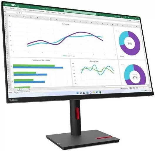 Монитор Lenovo ThinkVision T32h-30 63D3GAT1UK фото