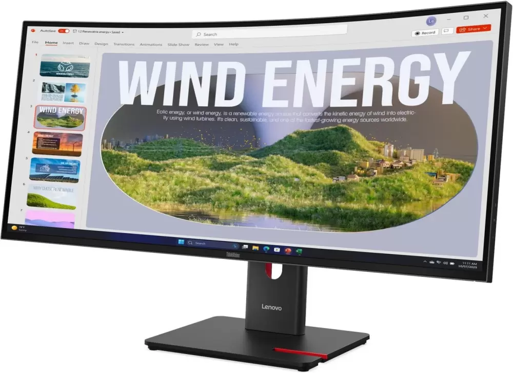 Монитор Lenovo ThinkVision T34WD-40 64AEGAT1UK фото