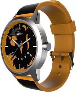 Гибридные умные часы Lenovo Watch 9 Constellation Series (лев, черный/коричневый) фото