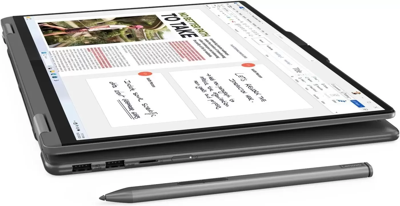 Ноутбук 2-в-1 Lenovo Yoga 7 2-in-1 16IML9 83DL0002US фото