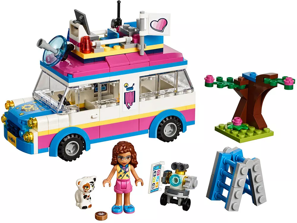 Lepin Girls Club 01057 Передвижная научная лаборатория Оливии