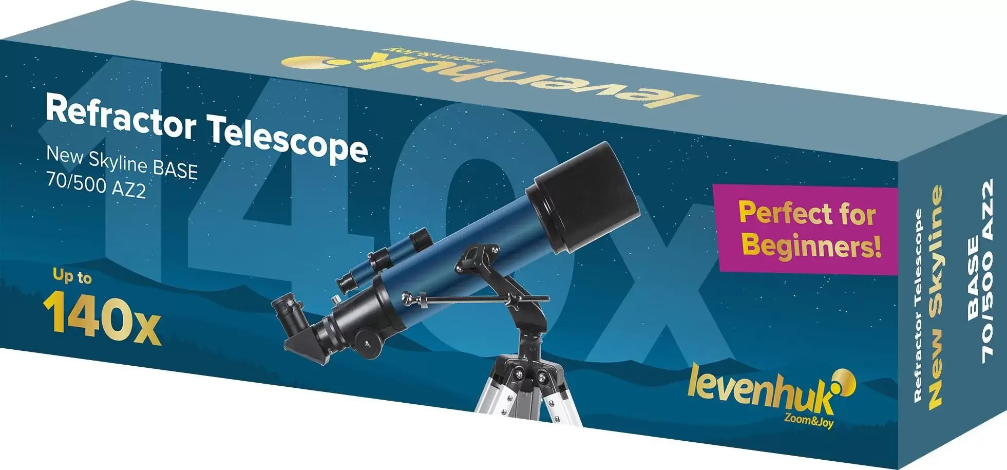 Телескоп Levenhuk New Skyline BASE 70/500 AZ2 фото 2