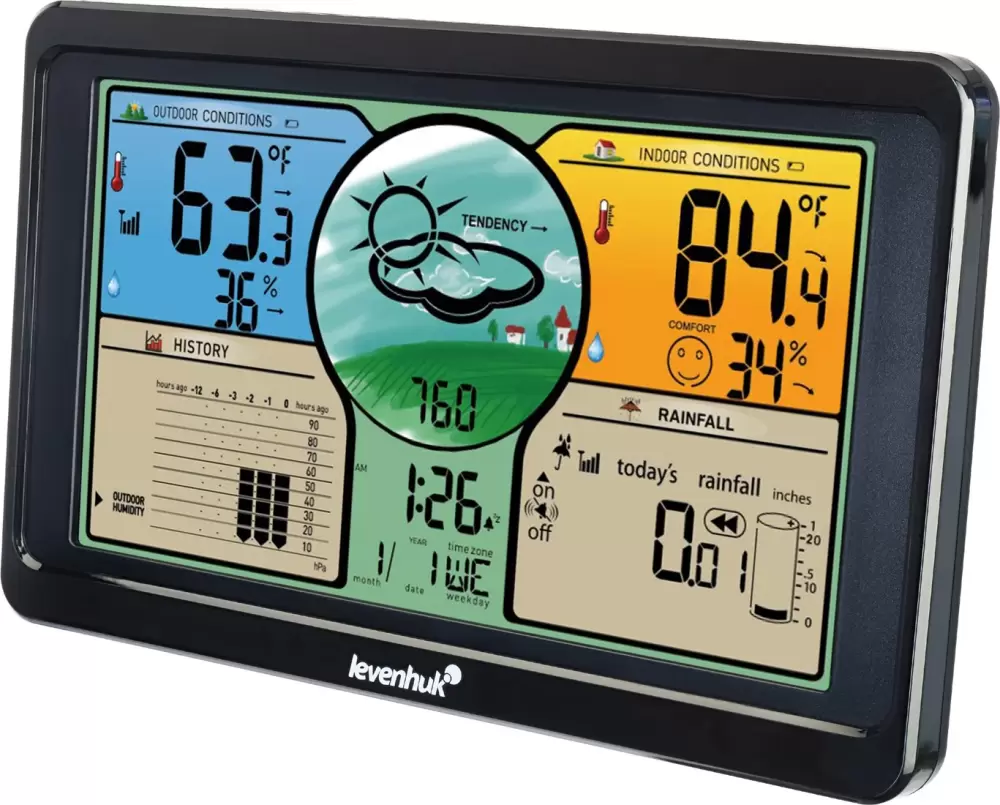 Метеостанция Levenhuk Wezzer PLUS LP70 78897 фото