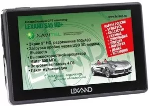 GPS-навигатор LEXAND SA5 HD + фото