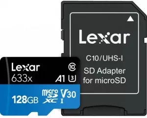 Карта памяти Lexar 633x microSDXC 128GB (LSDMI128BB633A) фото