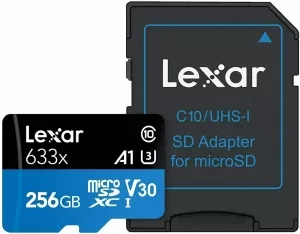 Карта памяти Lexar 633x microSDXC 256GB (LSDMI256BB633A) фото