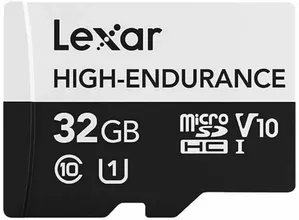Карта памяти Lexar High-Endurance microSDHC 32Gb UHS-I U1 V10 фото