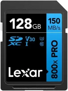 Карта памяти Lexar High-Performance 800x Pro SDXC LSD0800P128G-BNNNG 128GB фото