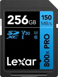 Карта памяти Lexar High-Performance 800x Pro SDXC LSD0800P256G-BNNNG 256GB