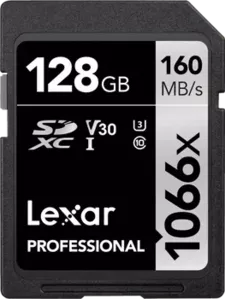 Карта памяти Lexar LSD128CB1667 SDXC 128GB фото
