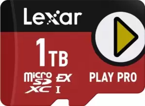 Карта памяти Lexar PLAY PRO microSDXC LMSXPS0001T-BNNNU 1TB фото
