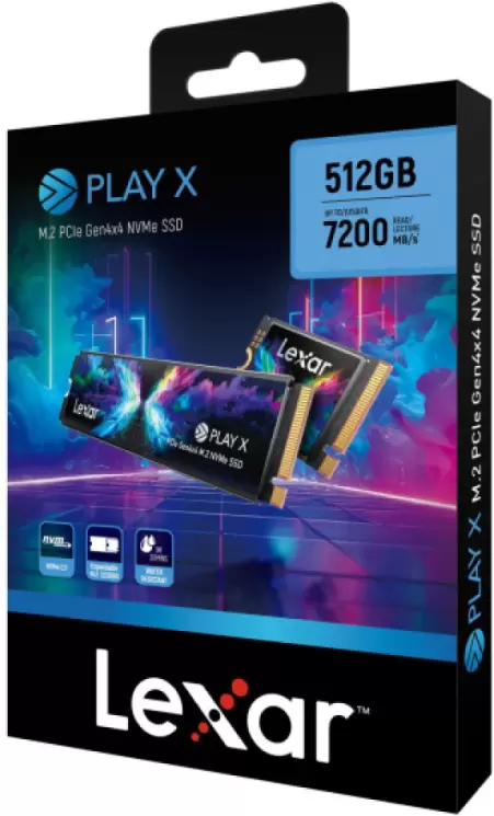 SSD Lexar PLAY X 512GB LNMPLYX512G-RNNNG фото 6