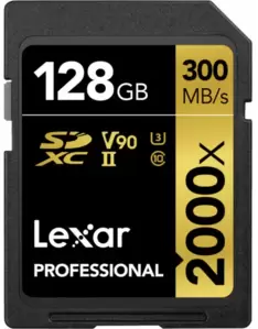 Карта памяти Lexar Professional 2000x SDXC LSD2000128G-BNNNG 128GB фото