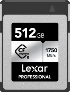 Карта памяти Lexar Professional CFexpress Type B Silver LCXEXSL512G-RNENG 512GB фото
