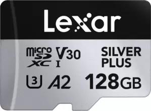 Карта памяти Lexar Professional SILVER PLUS microSDXC LMSSIPL128G-BNANG 128GB фото